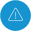 Sensitech Alert Circle Icon - light blue