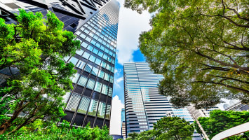 exterior-commercial-building-with-trees