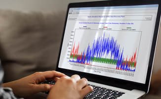 carrier-person-using-laptop-with-hap-screen