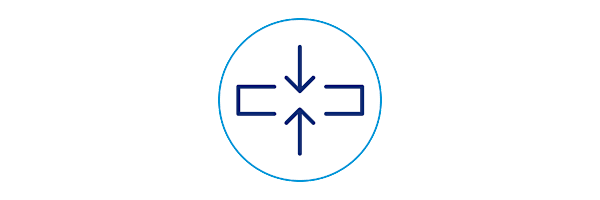 Carrier Truck Icon Thin Evaporator dark blue in light blue circle