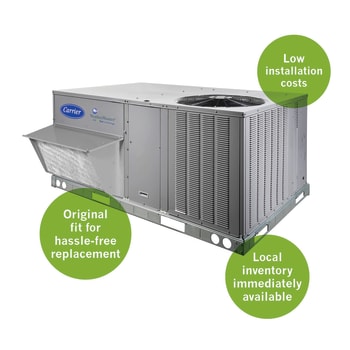 Weathermaster 48gc Single Packaged Rooftop Unit With Ecoblue