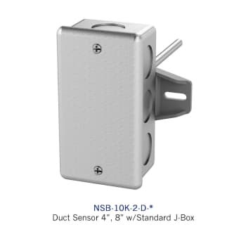 Duct Mounted Temperature Sensor Nsb 10k 2 D