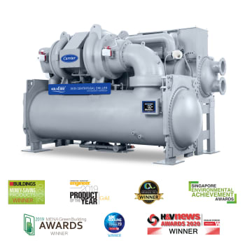 carrier-19DV-water-cooled-centrifugal-chiller-award-logo