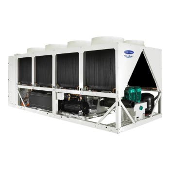 carrier-30KAVPZE-variable-speed-screw-liquid-chiller-back-left
