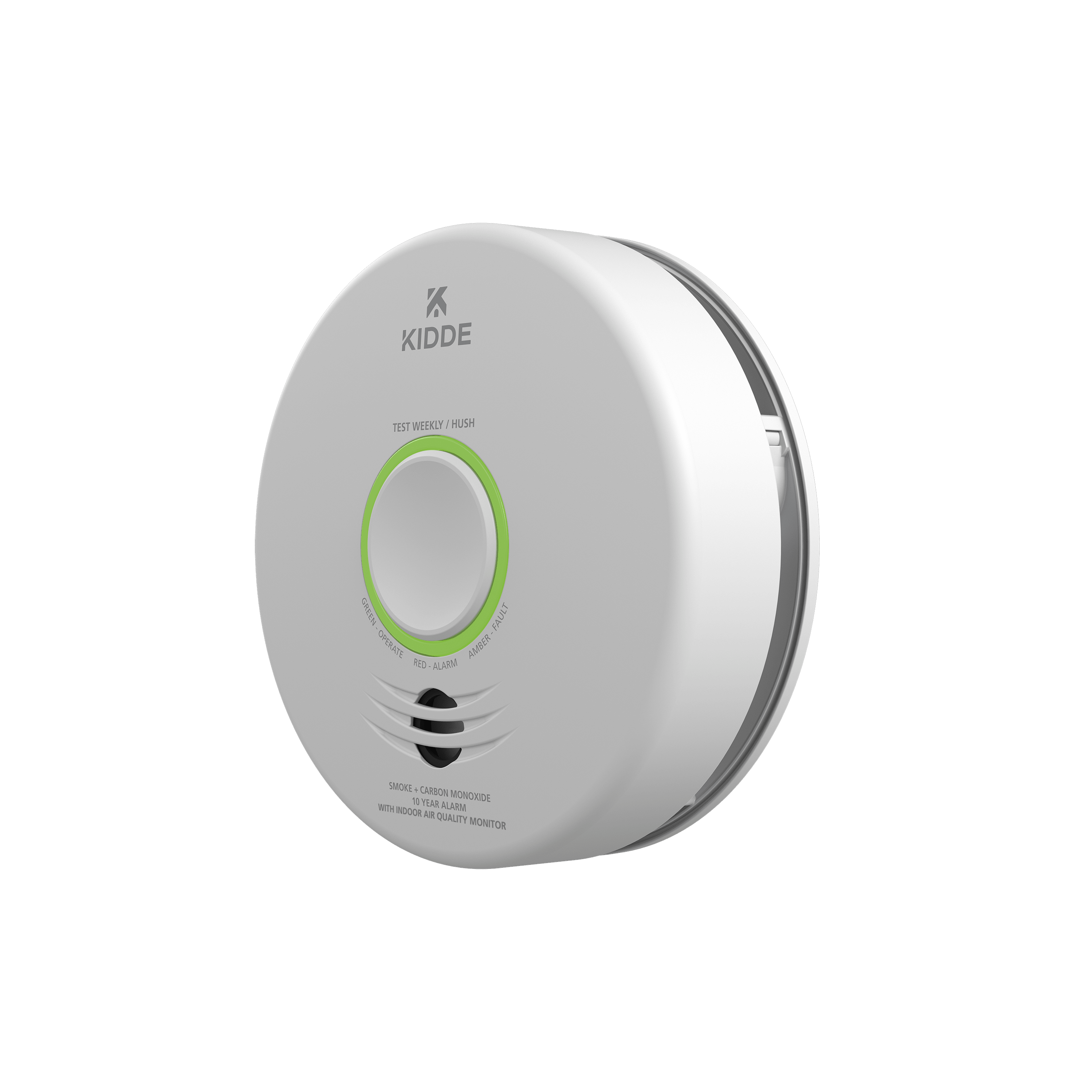 Carbon Monoxide Detectors Portable Temperature Detector/Humidity Sensor/Air  Quality Meter Smoke CO Gas Monitor [3 in 1] Alarm for Home Bedroom Office