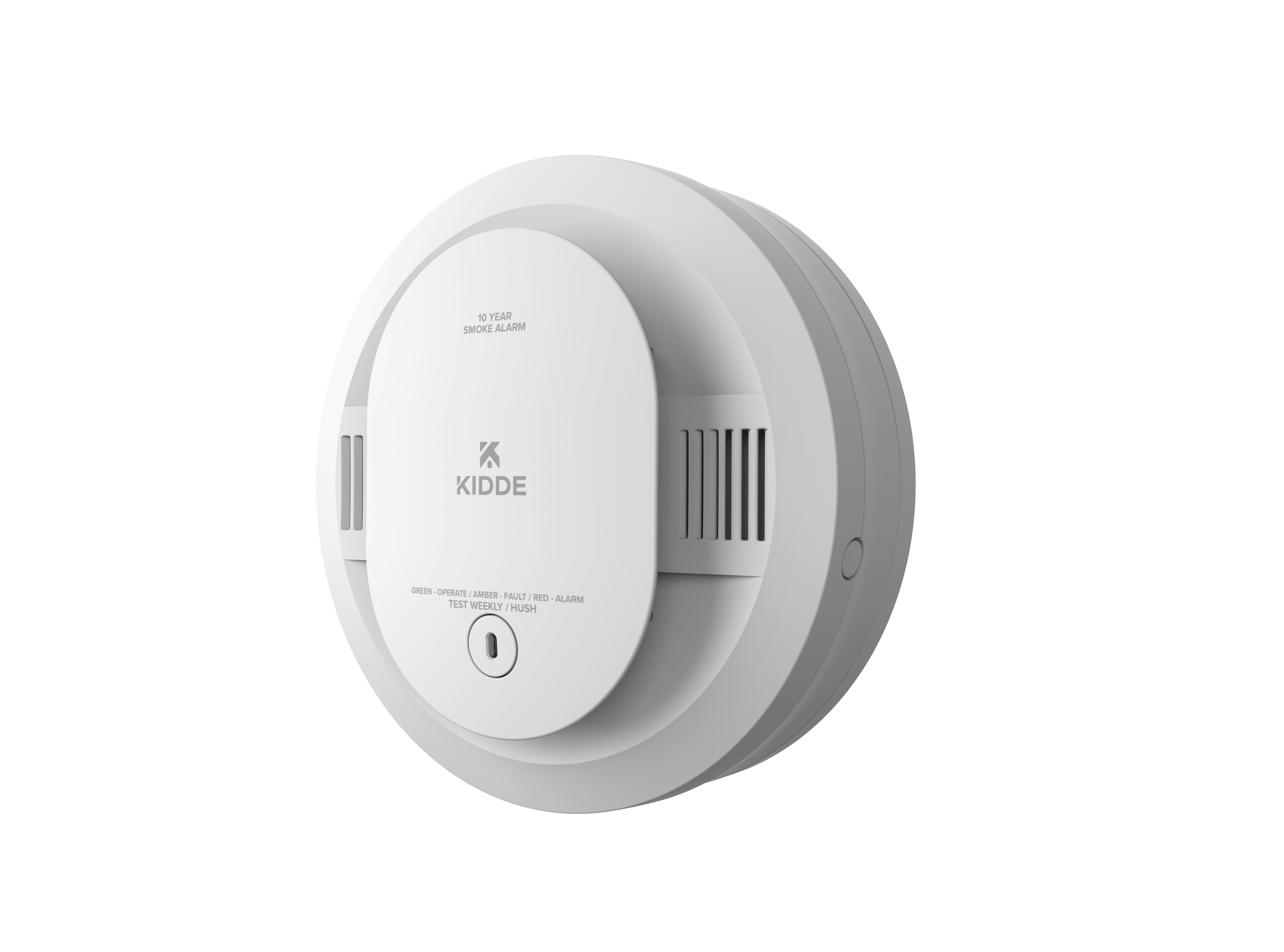 DETECT Smoke Alarm, 10Year Battery Powered and Voice Alerts 20SD10V Kidde