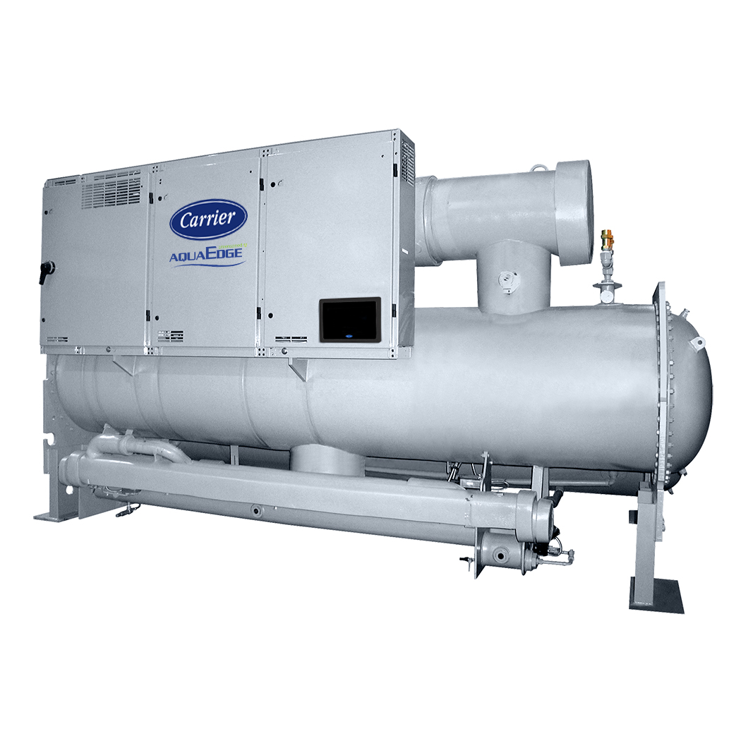 The 23XRV chiller is the world’s first integrated variable-speed, water cooled, screw chiller. 