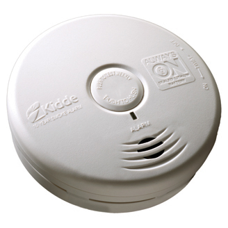 Kidde 29 FR 9v Battery Operated Optical Smoke Alarm Test & Hush Button Twin Pack for sale online 
