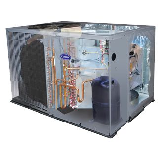 Comfort 14 Packaged Heat Pump System 50zhc Carrier Home Comfort
