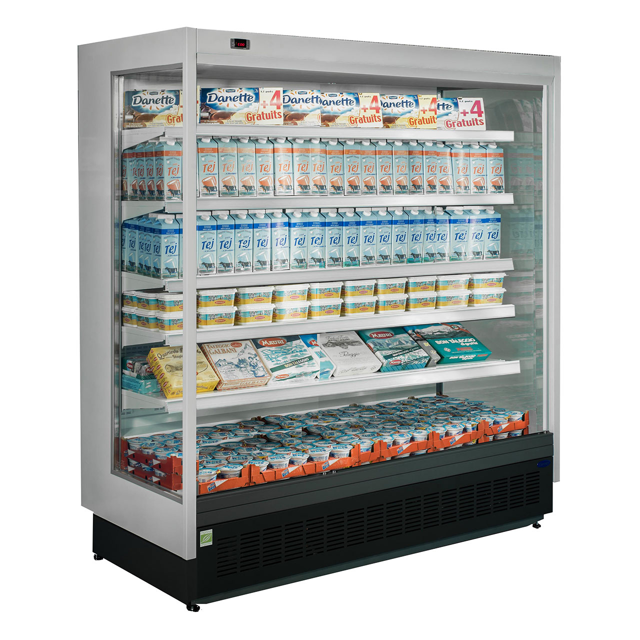Optimer® Low Front Plug-in Cabinets | Carrier Commercial Refrigeration