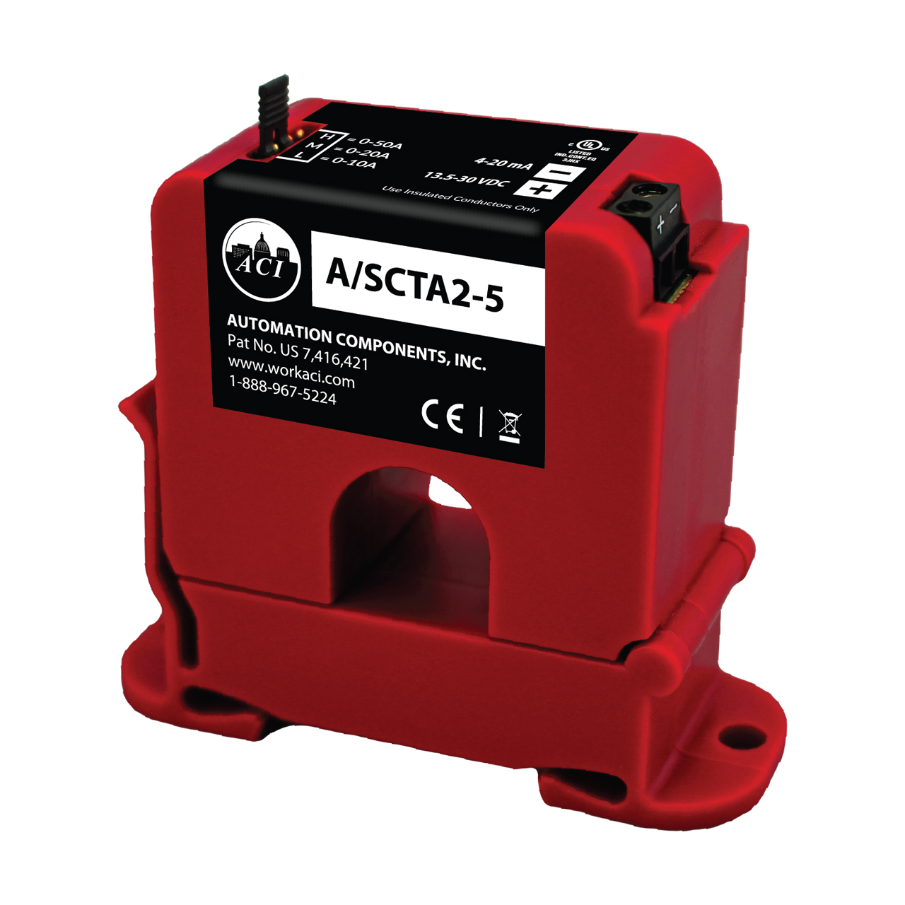 Accu-CT / Solar Edge 200A Current Sensor – Brand New In Box, Perfect For Energy Monitoring
