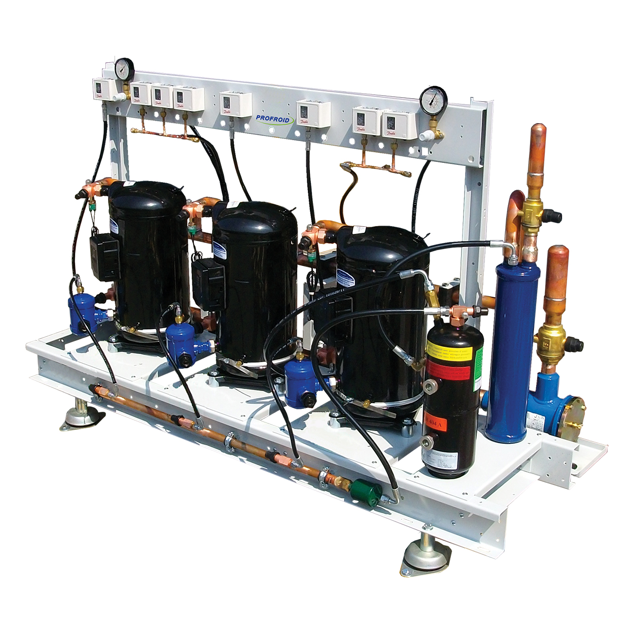 CCRH CCBH Scroll HFC rack PROFROID