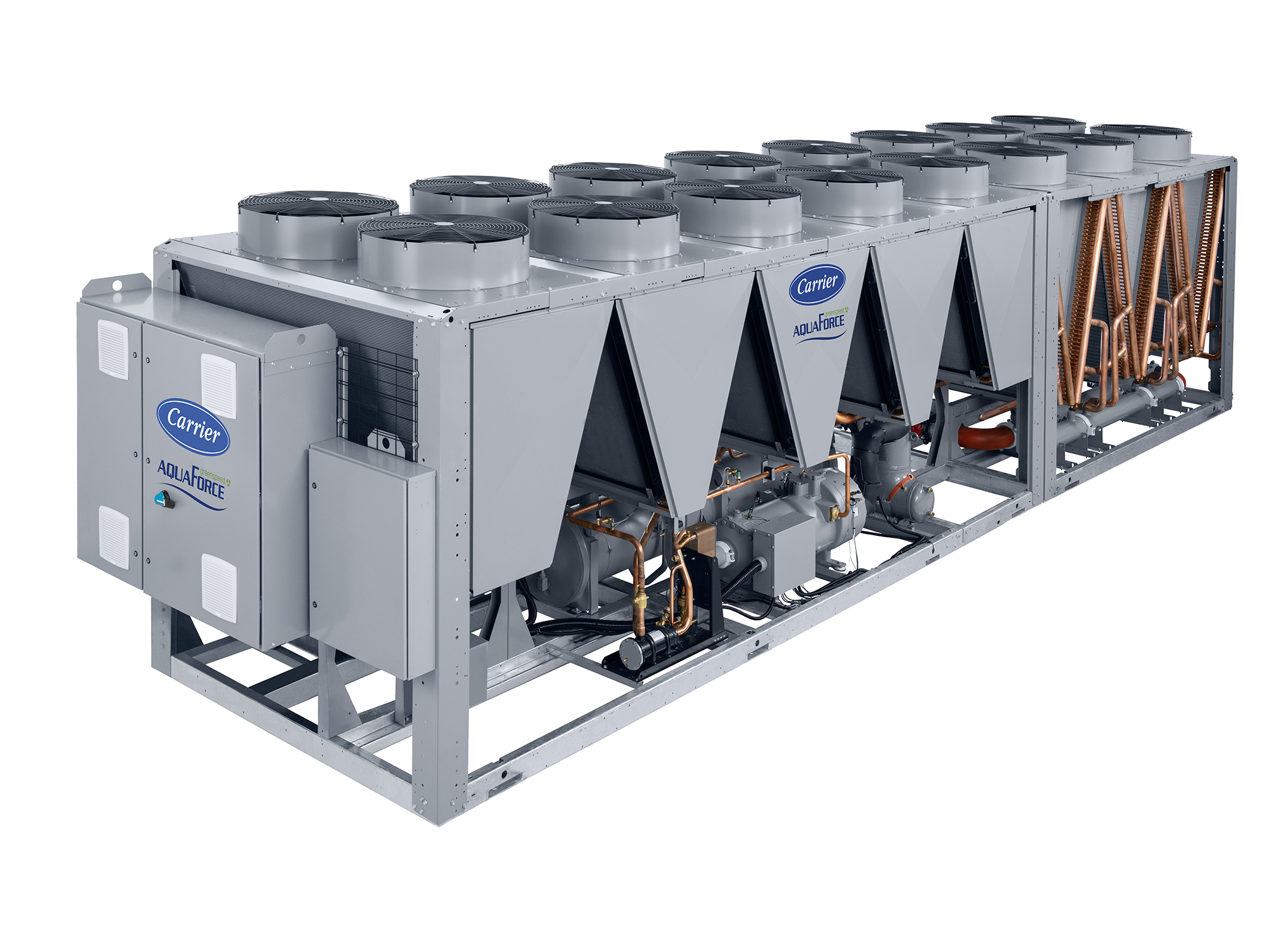 Carrier® AquaForce® 30XV Variable-Speed Air-Cooled Screw Chiller