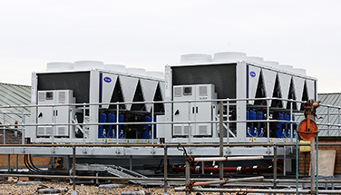 The-chillers-mounted-on-the-new-platform The-chillers-mounted-on-the-new-platform