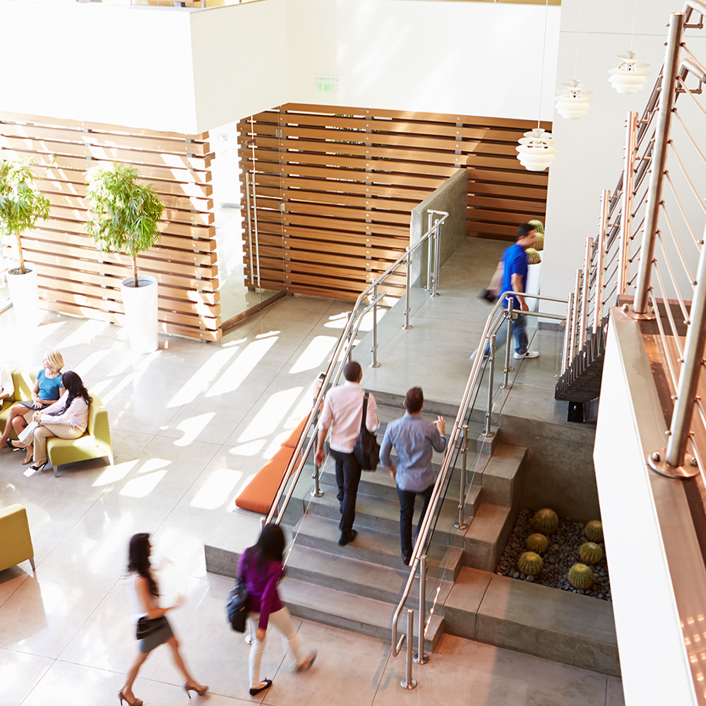 people-inside-on-stairway-of-building