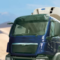 Carrier Refrigeration Unit on Truck with Desert Background