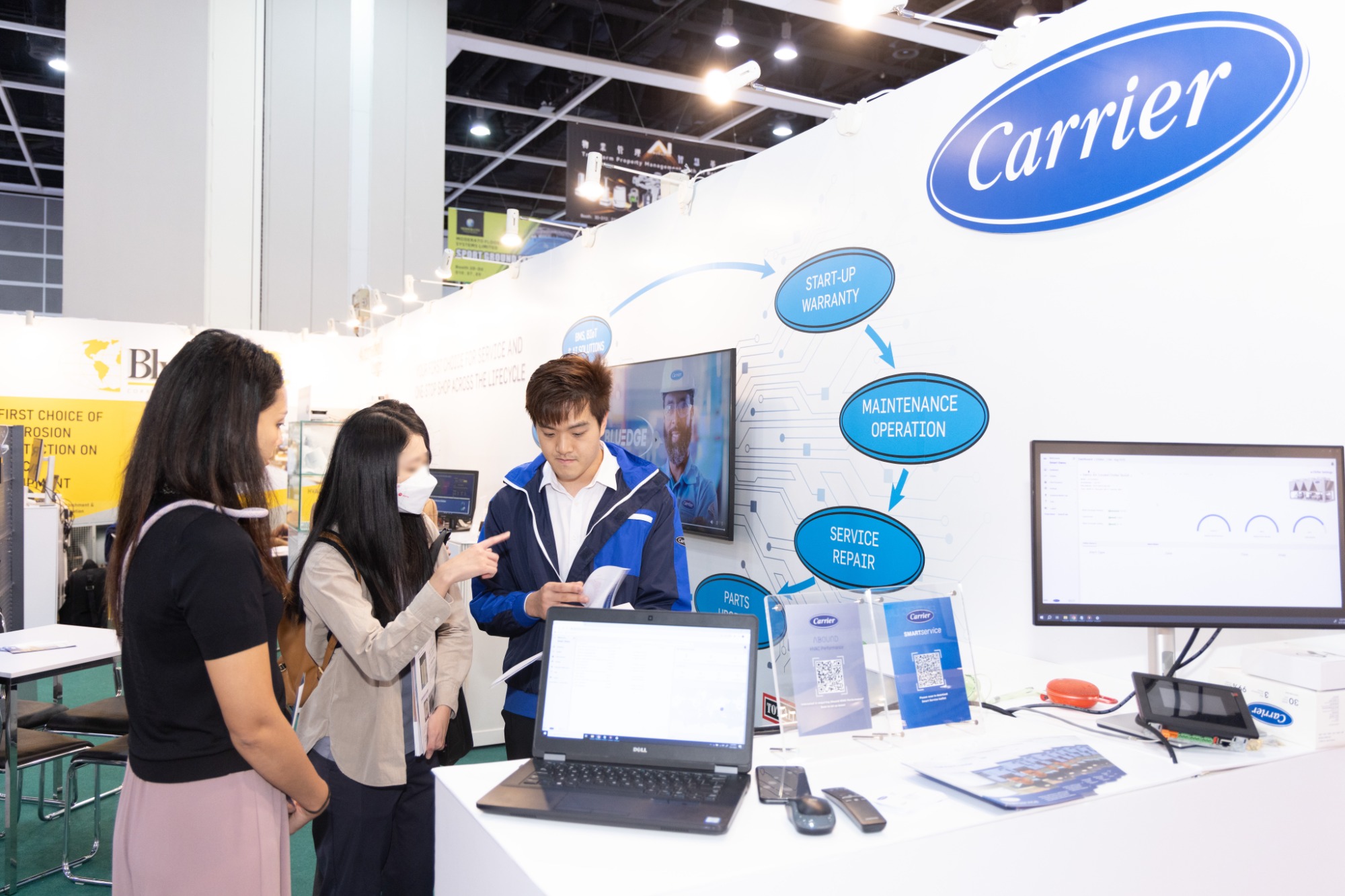 Carrier Exhibits At The 3rd International Property Management   IMG 0144 