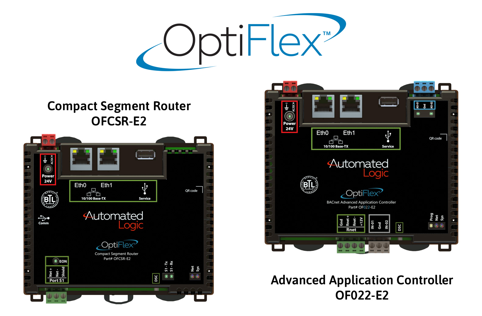Automated Logic Adds Two New Controllers to the OptiFlex™ Family