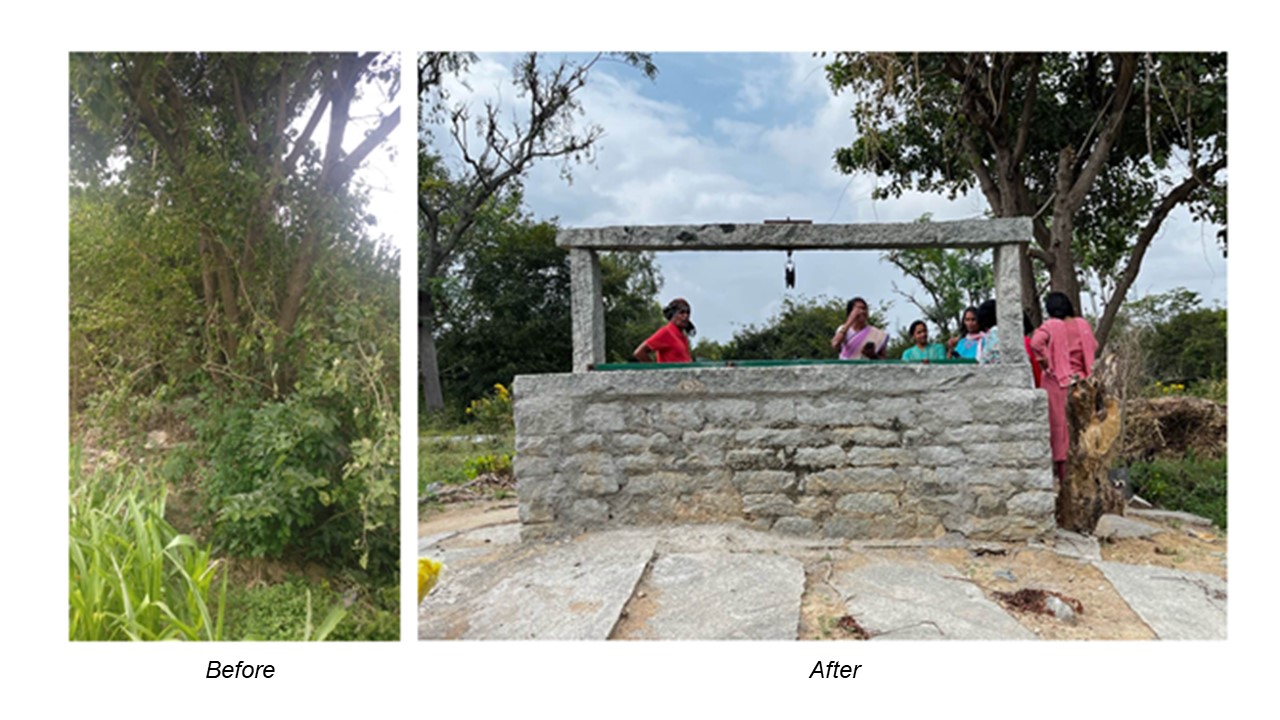 Rejuvenation-of-wells_at-Pichguntalahalli-village