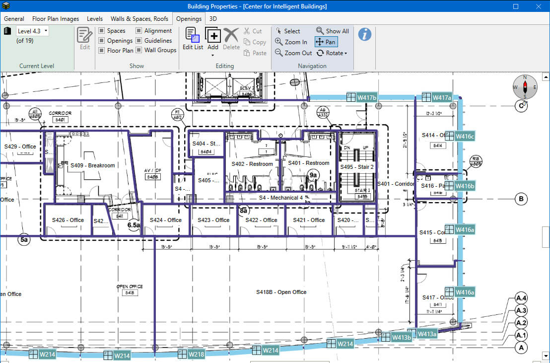Carrier-Center-Intelligent-Building-Floor-Plan