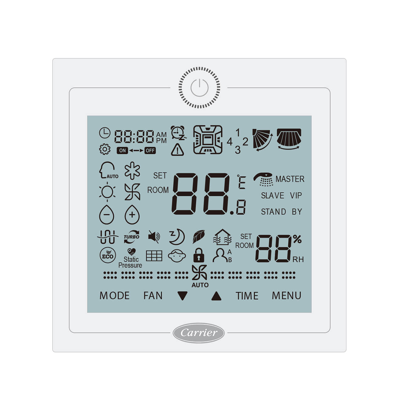 40VCW2 - VRF Standard wired controller | Carrier Europe