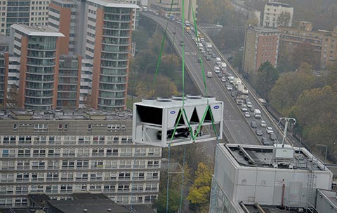 Temporary Cooling Installation for Hilton Metropole Hotel