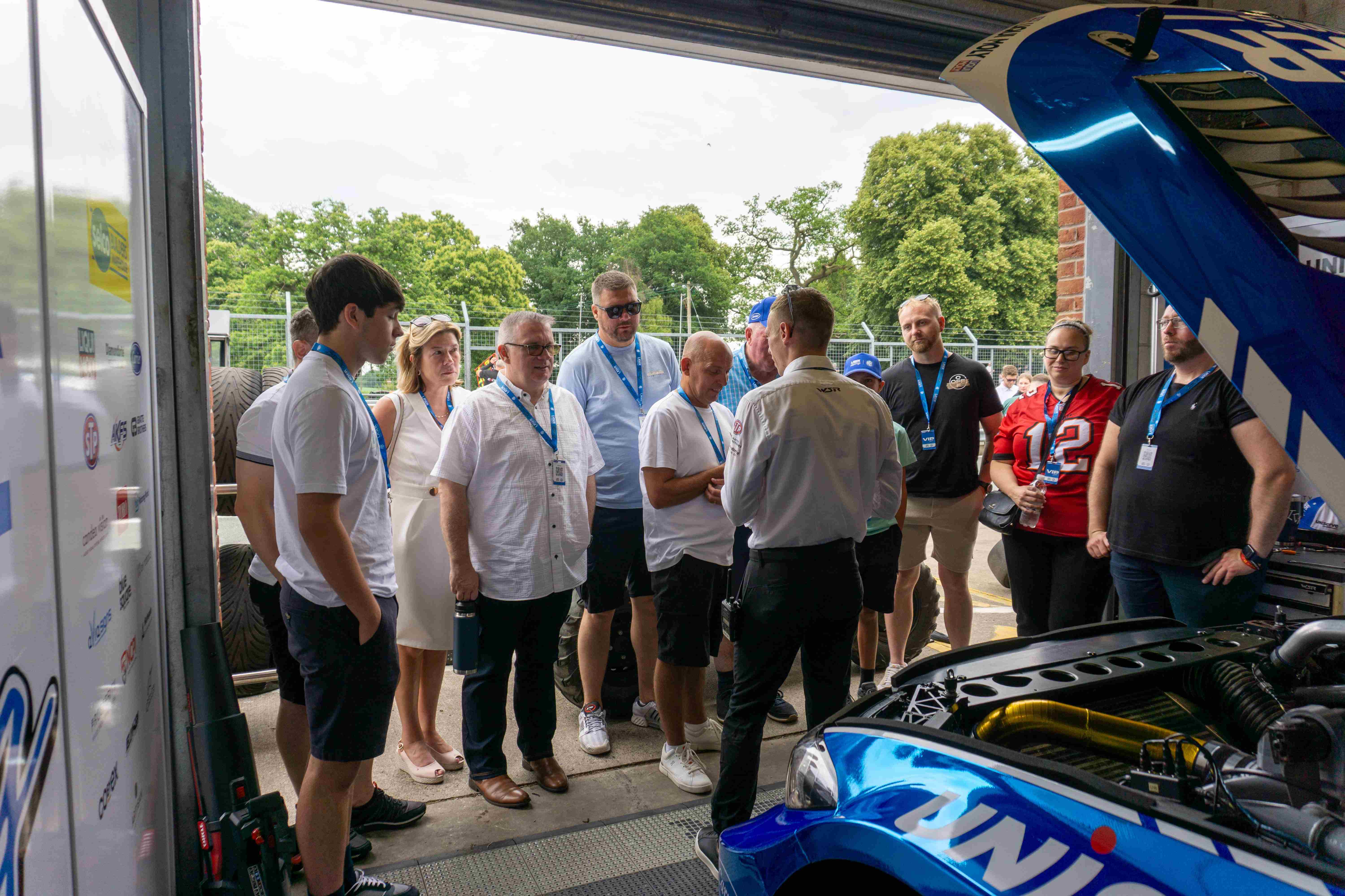 Alex Watts giving an insight into what’s inside the BMW challenger