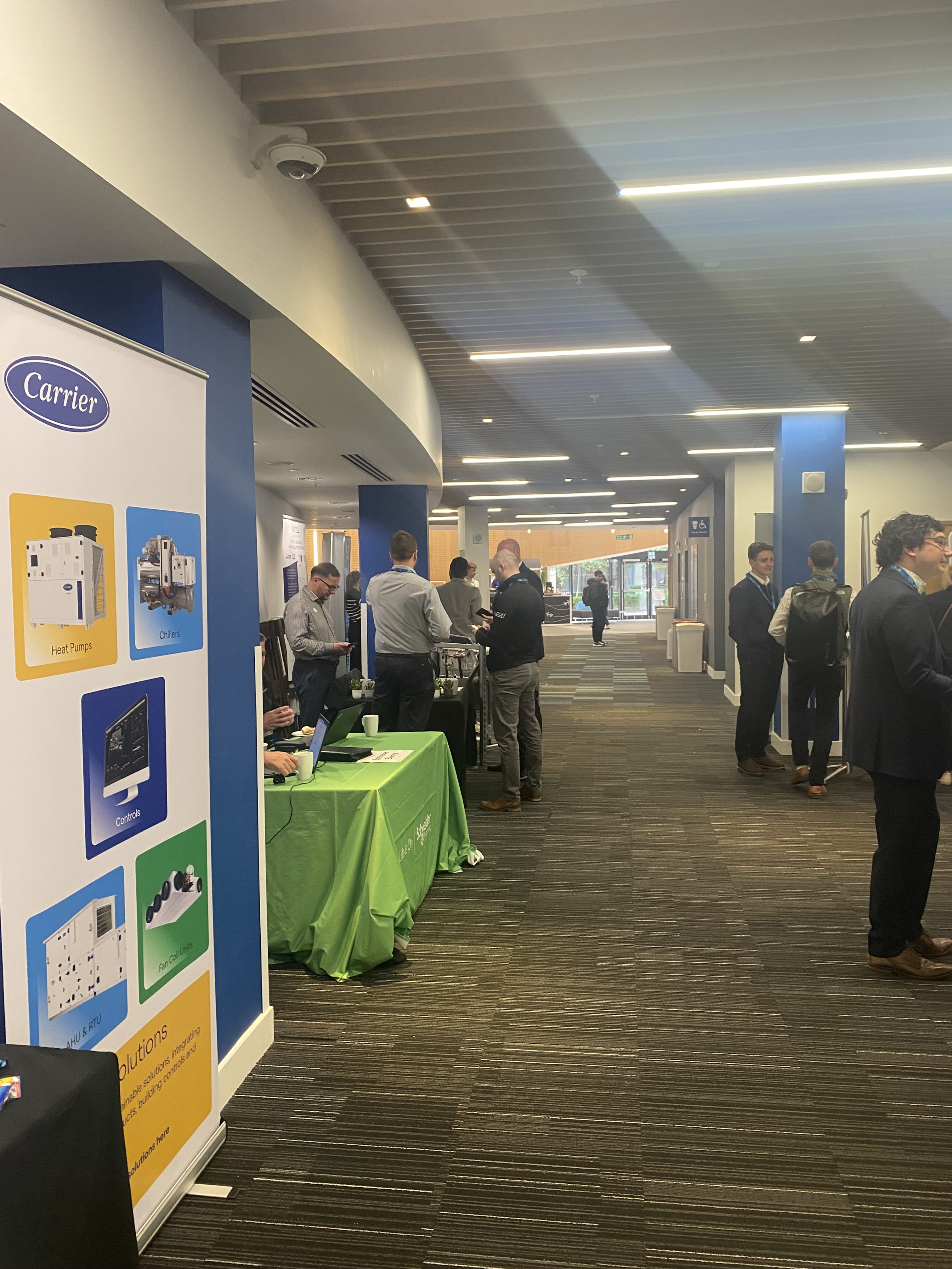 Carrier stand at the CIBSE Scotland event 
