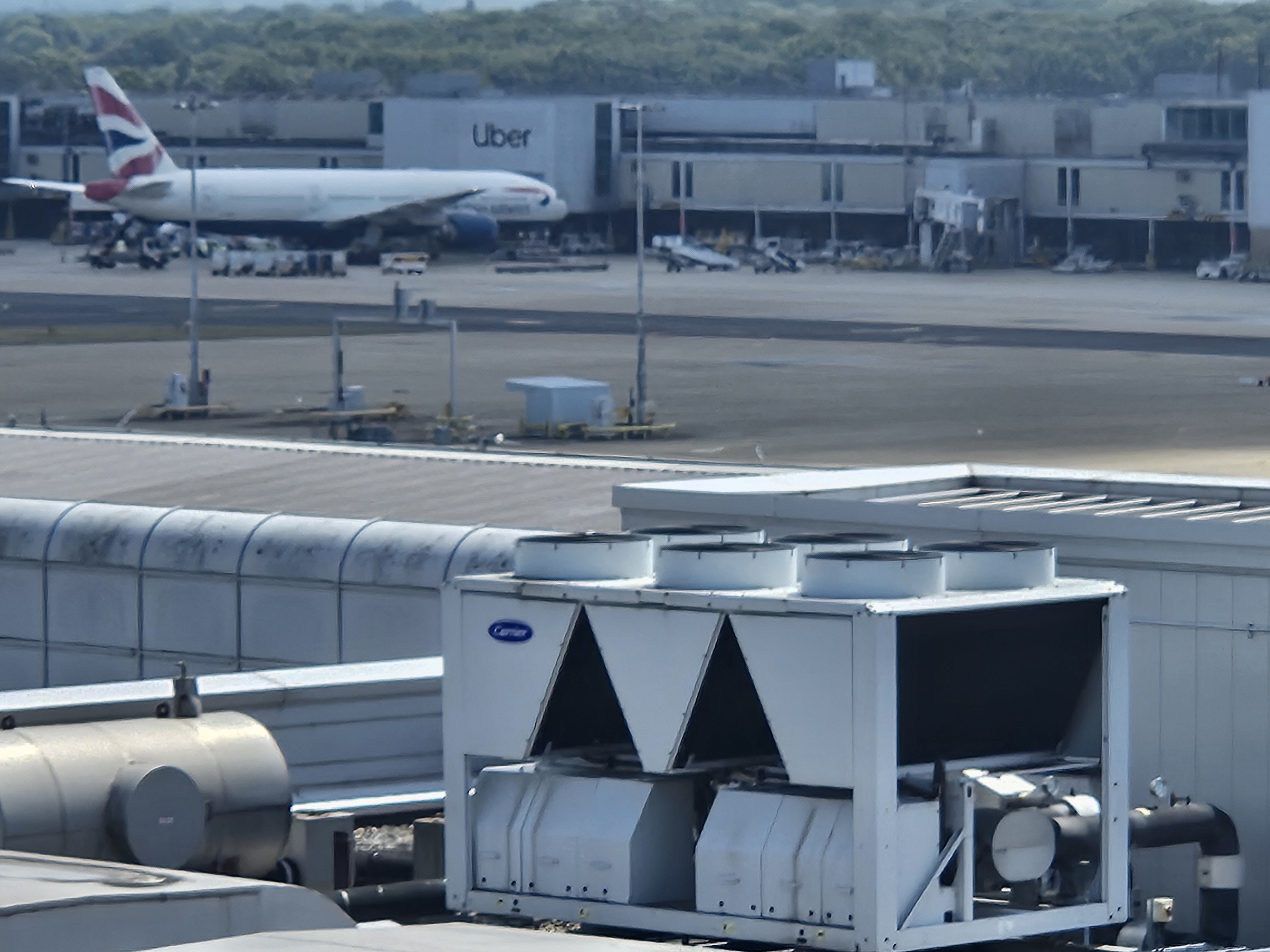 Carrier chiller at London Gatwick