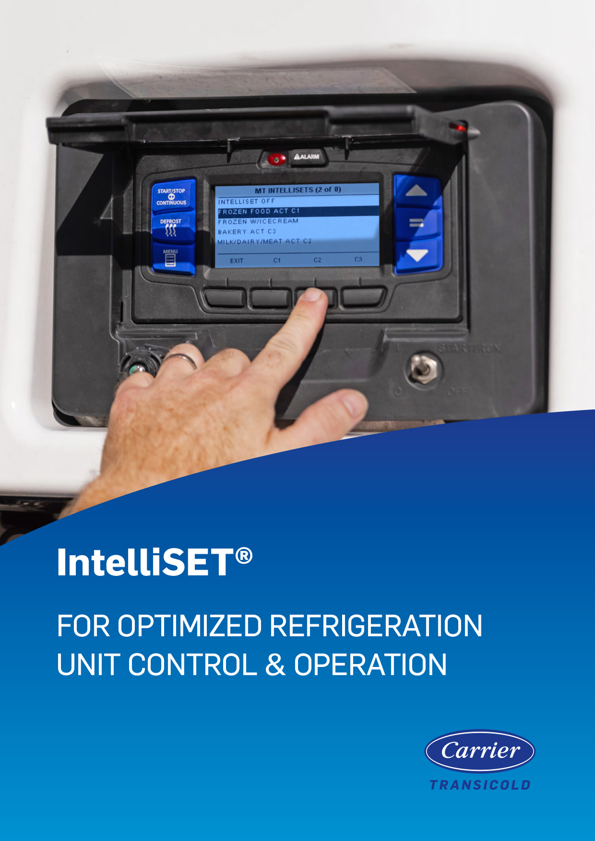 Carrier Transicold IntelliSET Refrigeration Option Brochure