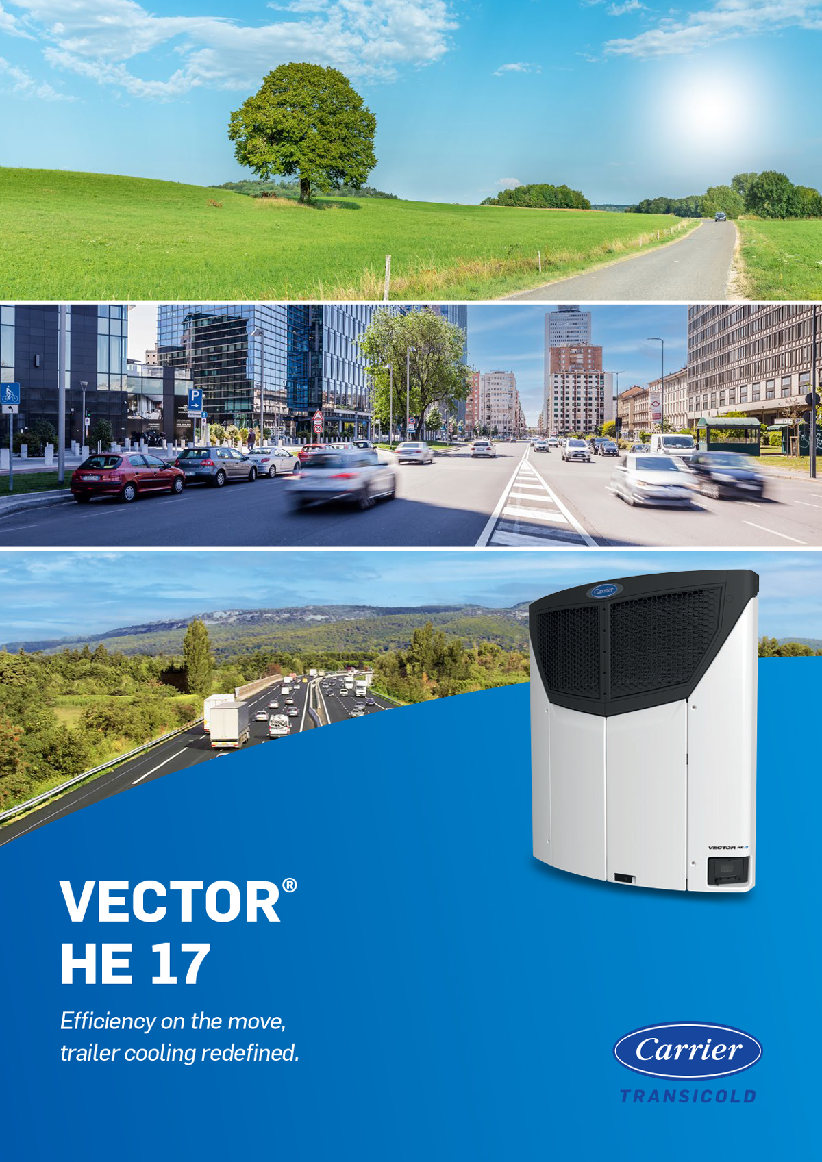 Carrier Transicold Vector HE 17 Trailer Refrigeration Unit Brochure