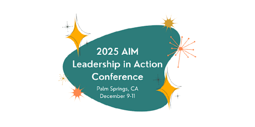 2025 AIM Leadership in Action Conference logo