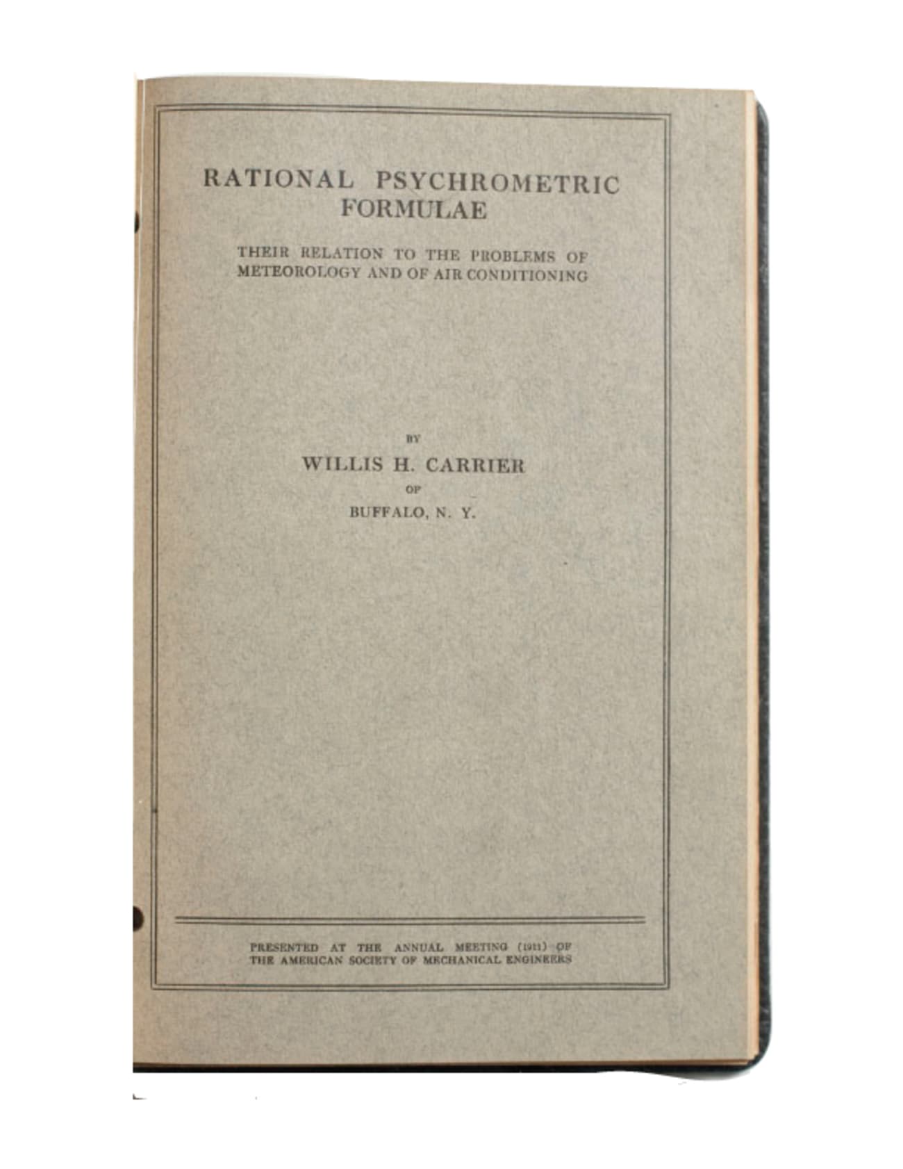1911-rational-psychrometric-formulae