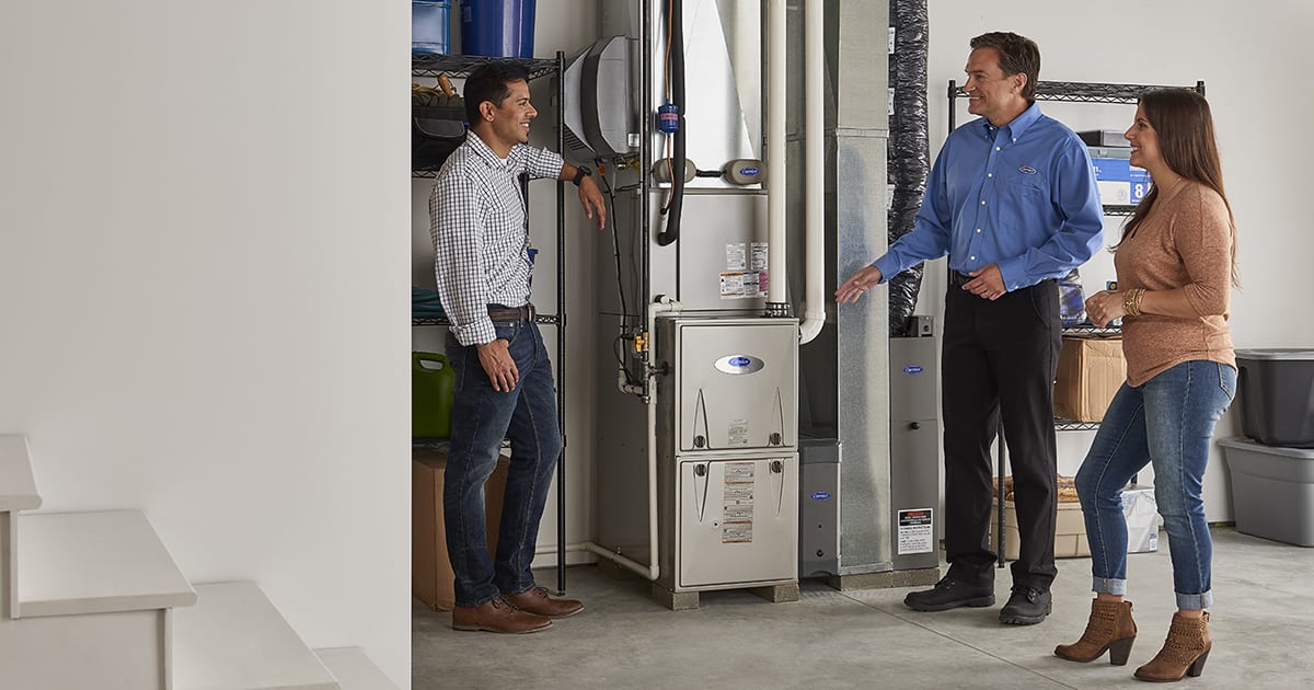 a carrier dealer explains why a homeowner has a furnace leaking water