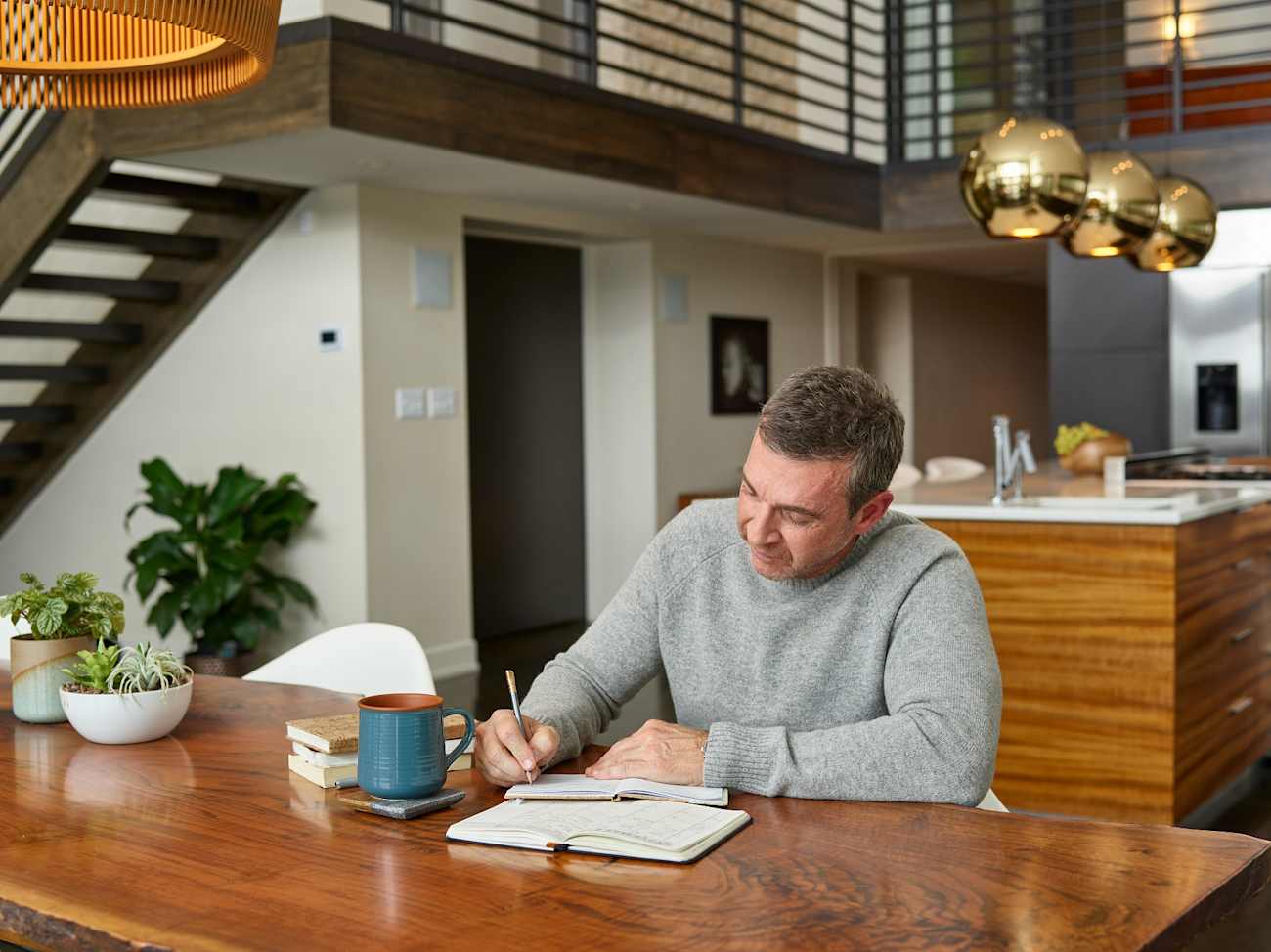 a homeowner writes down where should carbon monoxide detectors be placed