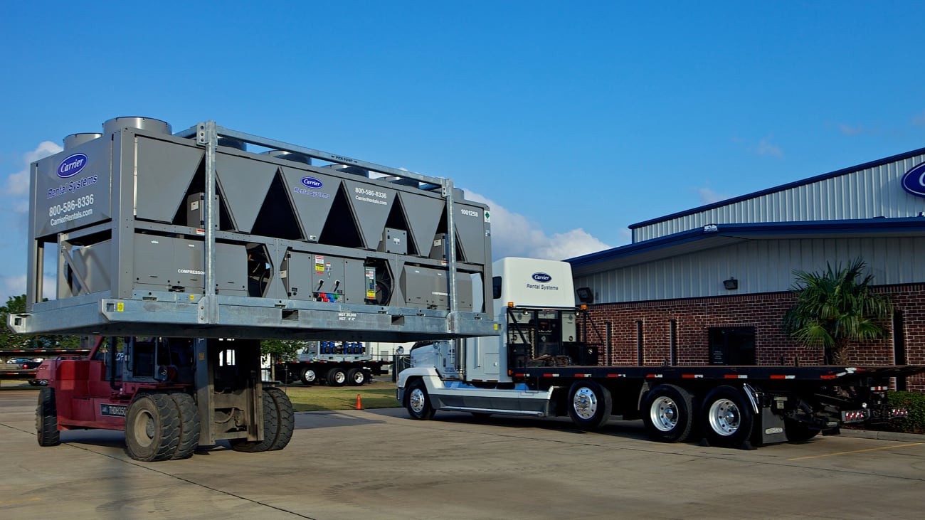 Temporary Chiller Rentals | Carrier Rental Systems