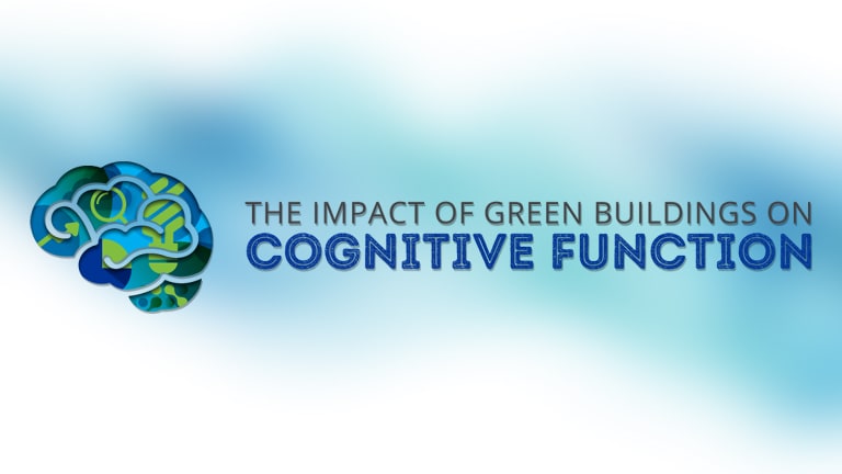 The impact of green buildings on cognitive function, Carrier Healthy buildings and improved indoor environmental quality improves productivity and cognitive function, environmental sustainability