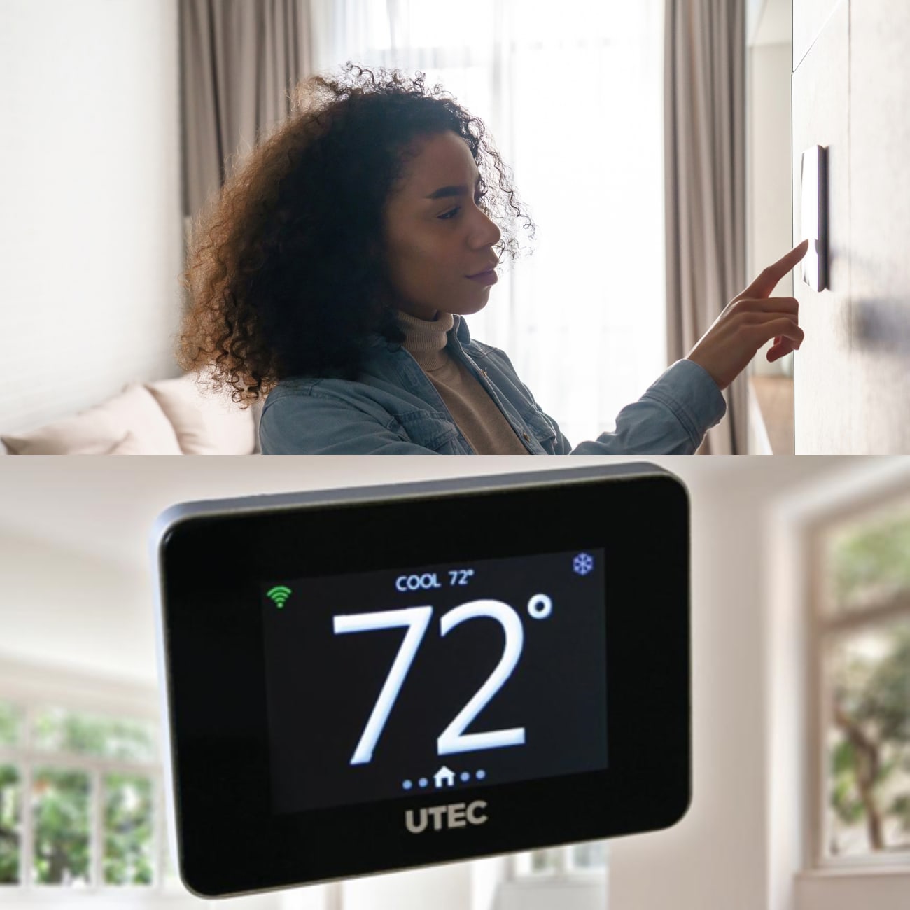 woman-controlling-thermostat-user-interfaces-1x1