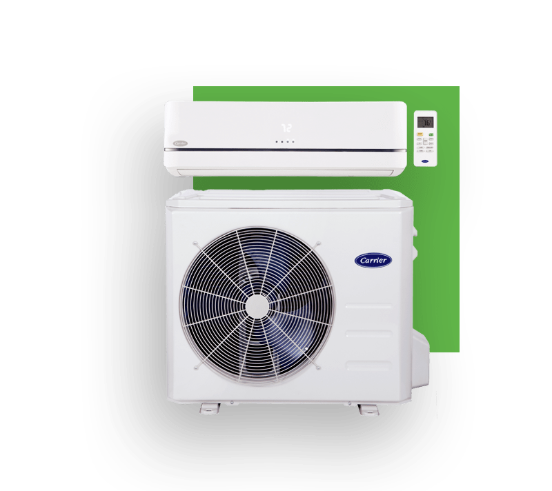 ductless-system-and-green-block