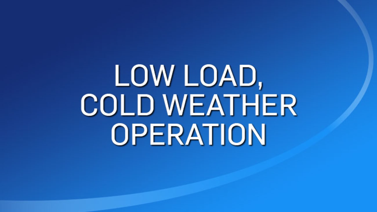 low-load-cold-weather-operation