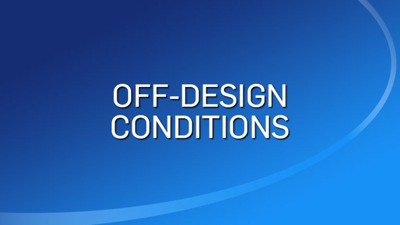 off-design-conditions