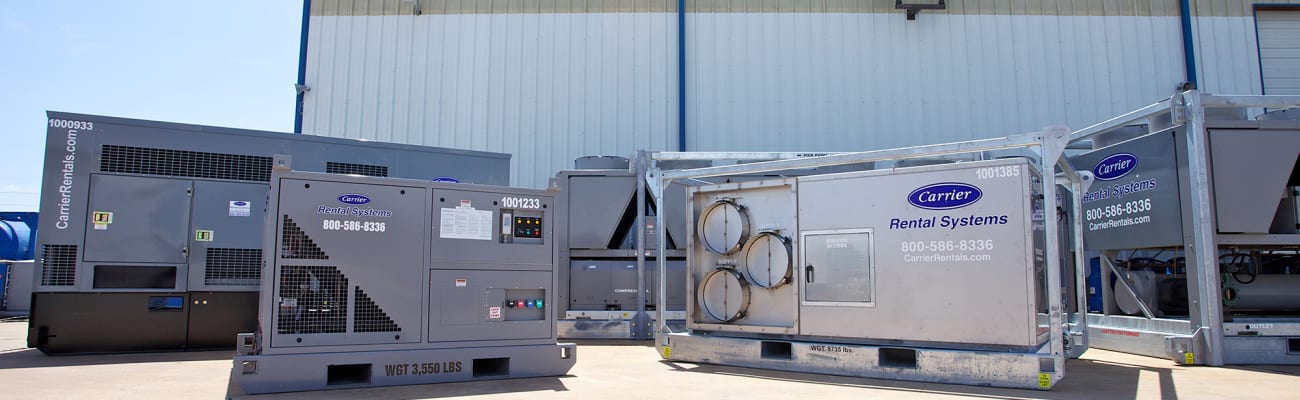 Temporary Air Handler Rentals | Carrier Rental Systems