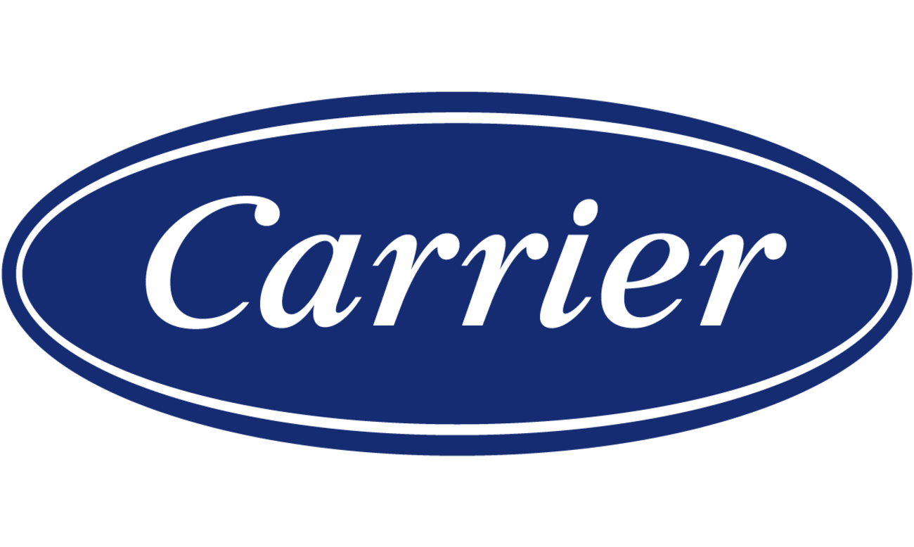 Carrier. The Carrier. Синяя этикетка. Carrier logo. Carrier Corporation.