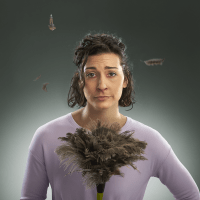 woman-with-feather-duster