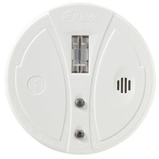 Kidde i9080 Ionisation Smoke Alarm with Emergency Escape Light White Pack of 1