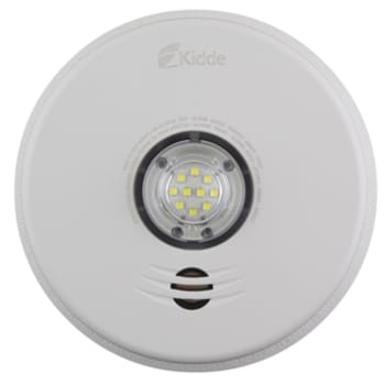 Kidde Canada P4010acledsca 120v Ac 2 In 1 Led Strobe And 10 Year Talking Smoke Alarm