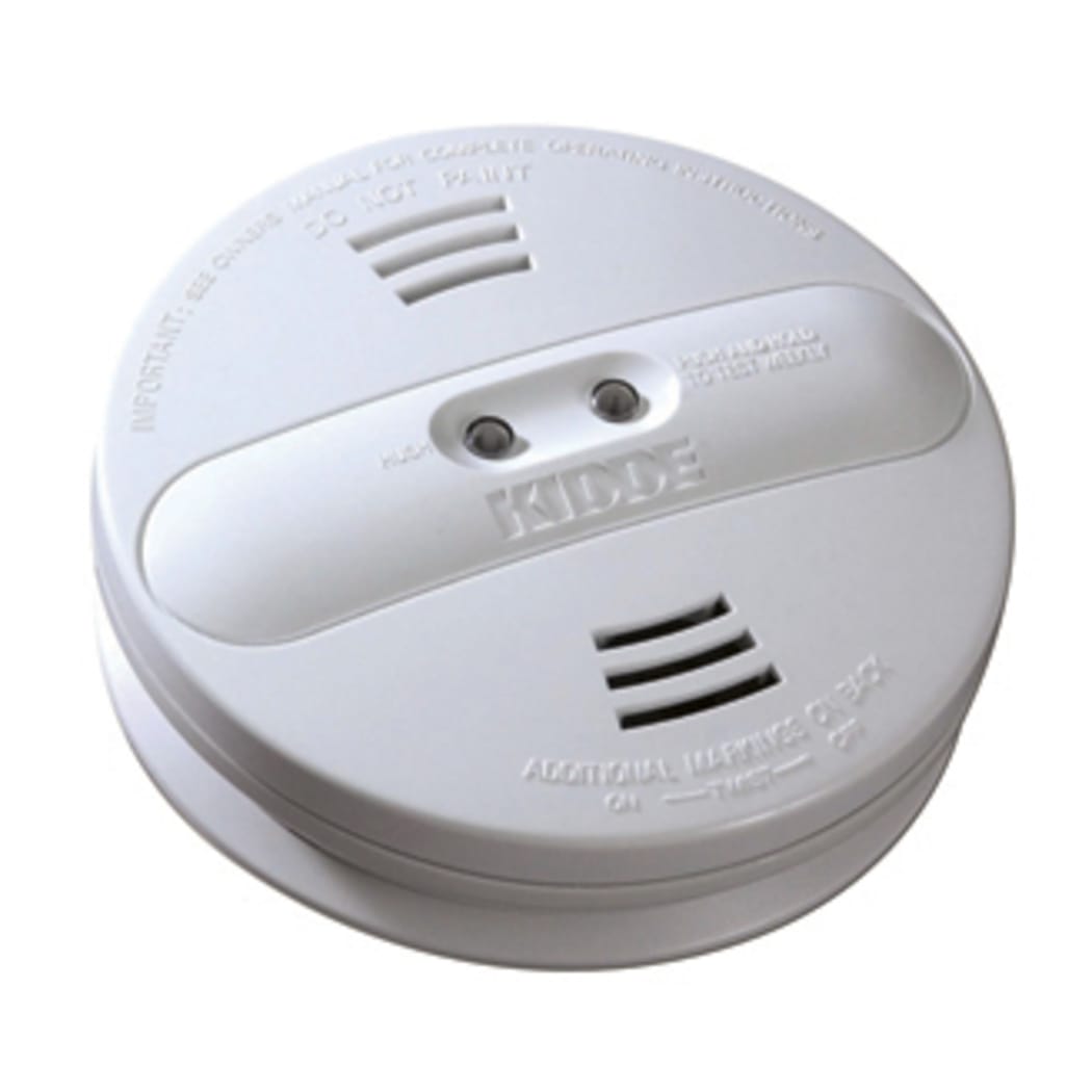 Ionization Smoke Alarm 9V Battery Detector Fire Alert Sensor Safety Powered 