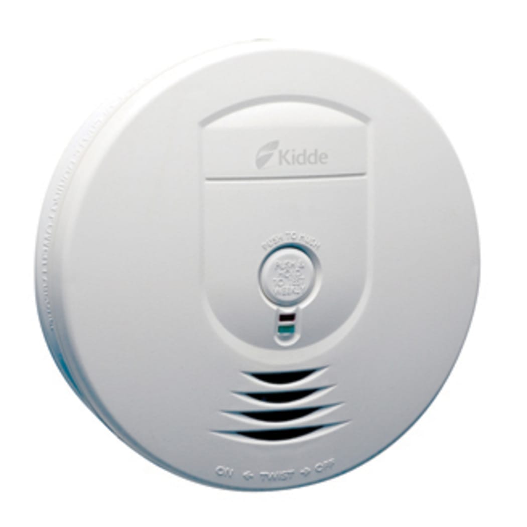 2 PACK Konig Wireless Inter-Connectable Smoke Alarm Detectors EN14604 433Mhz 