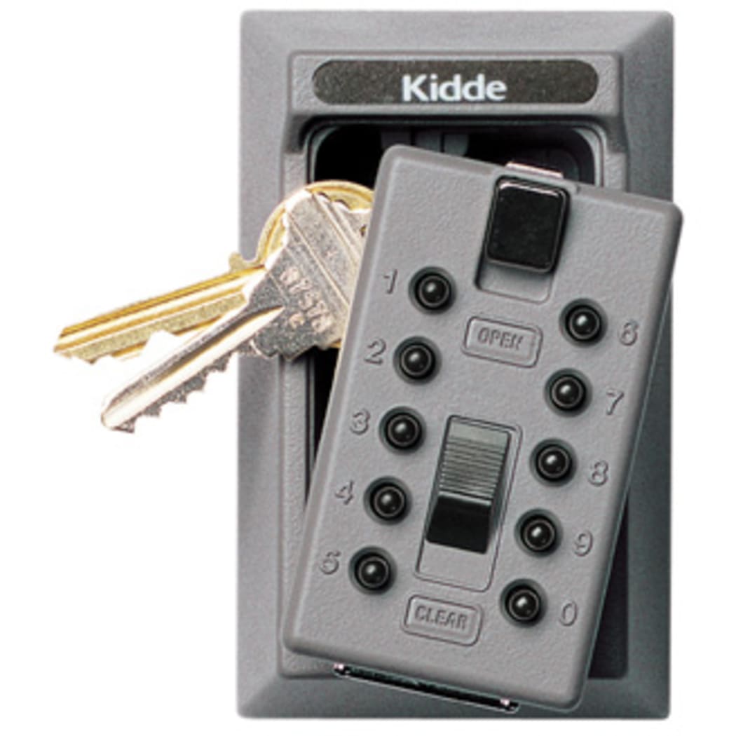 Titanium Gray Renewed Spin Dial Kidde AccessPoint 001014 KeySafe Original 5-Key Permanent 