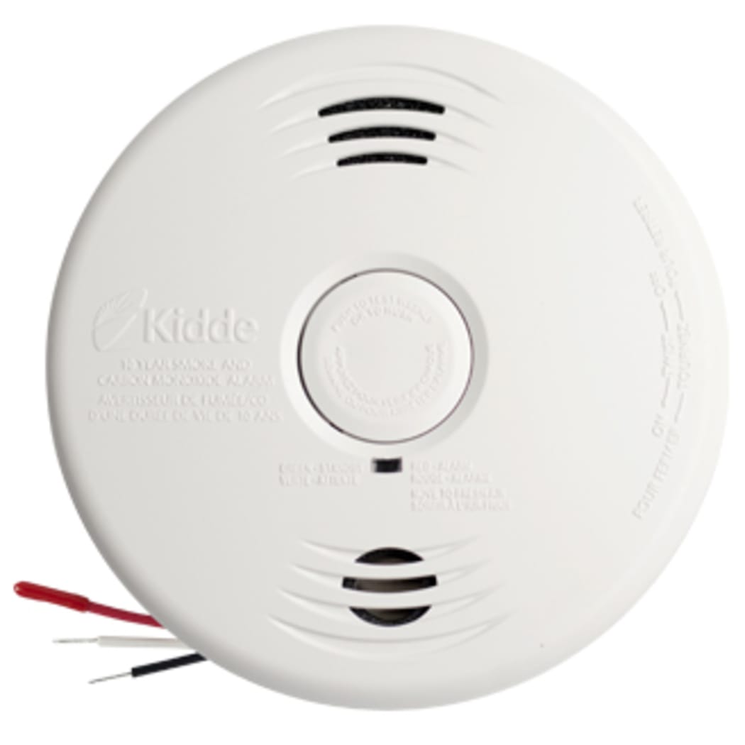 Worry-Free AC Wire-in Combination Smoke & Carbon Monoxide (CO